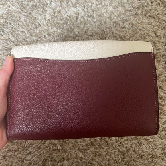 Coach Tabby Chain Clutch In Colorblock - Picture 7 of 7